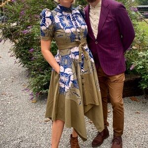 MAKING THE CUT Season 2 Ep 1 Winning Look Gary's Dress army button up military